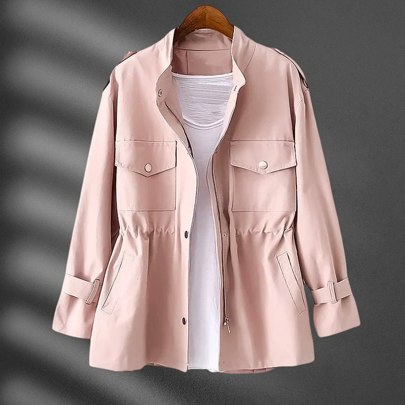 Hannah Waist Slimming Windbreaker - York Miller
