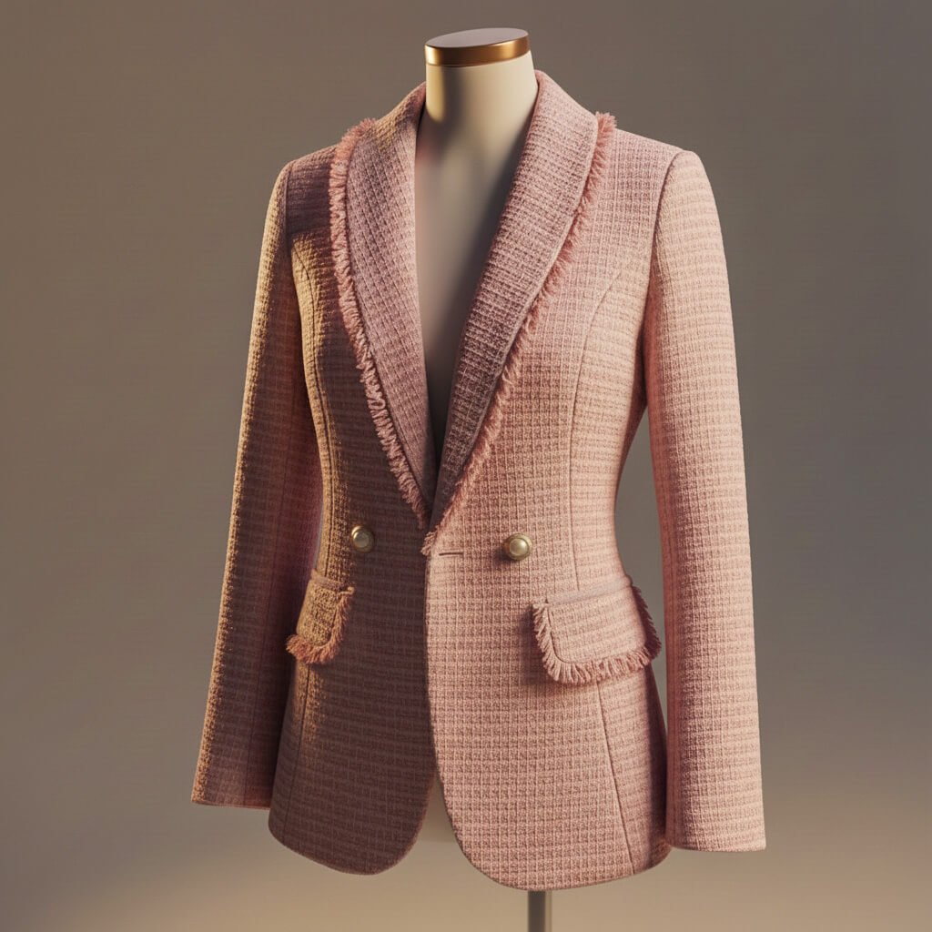 Avery Couture Boucle Blazer - York Miller