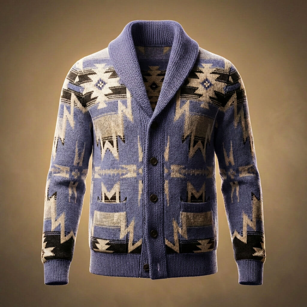 Rhodes Knit Wool Cardigan