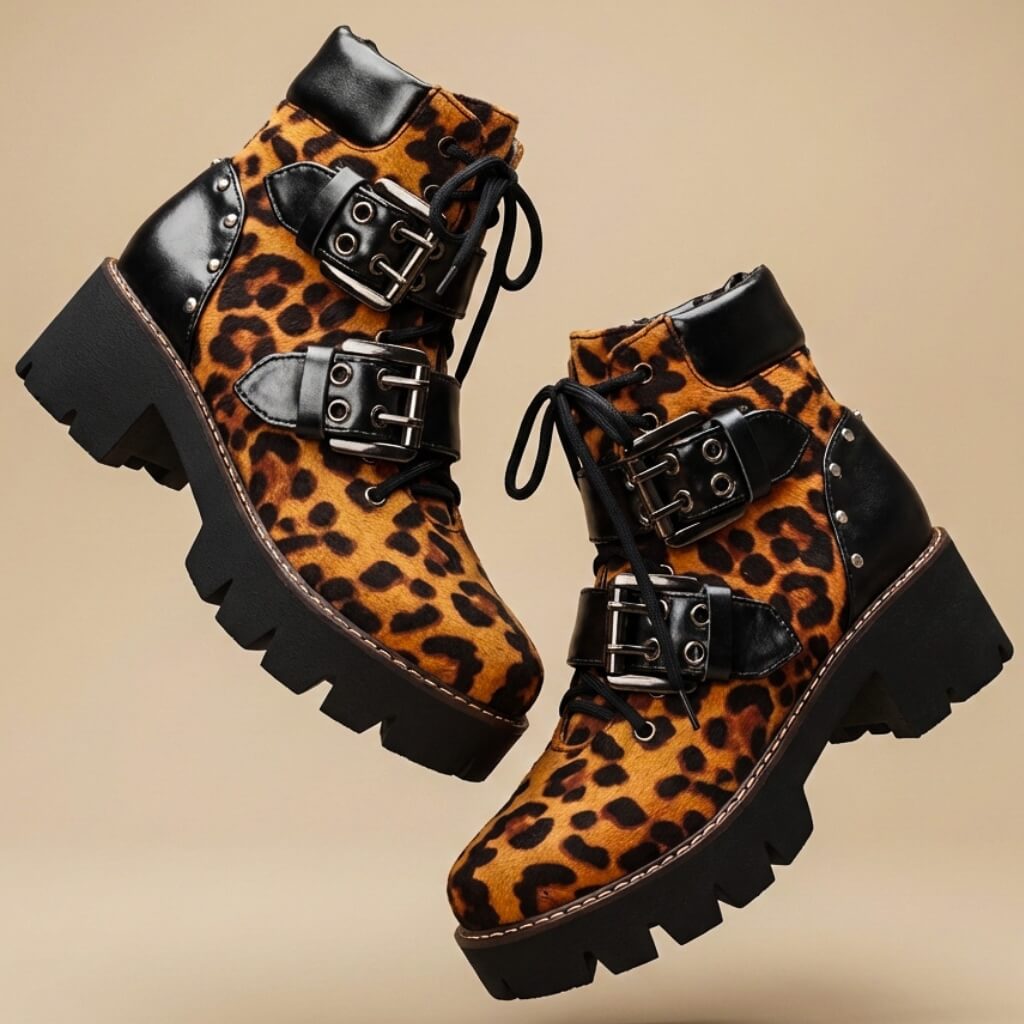 Savannah Buckle Ankle Boots