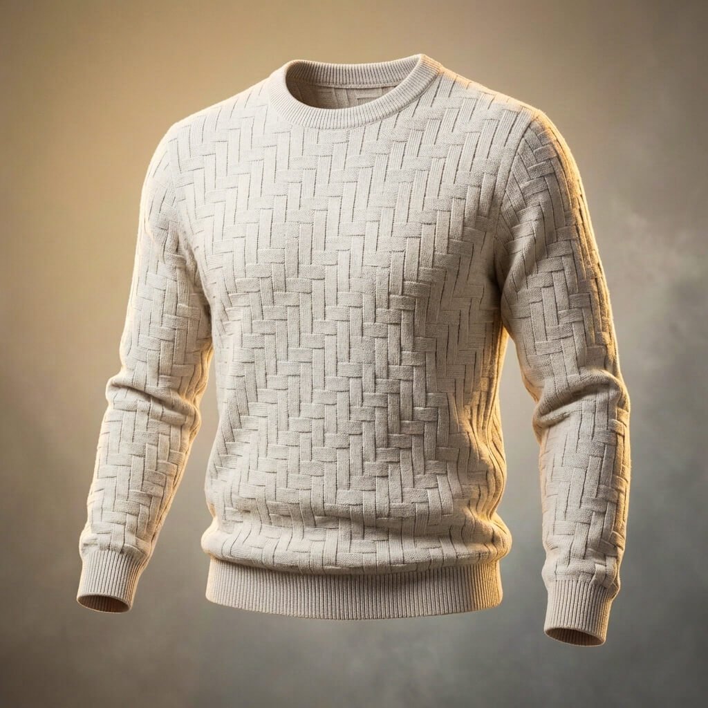 Owen Prestige Basketweave Knit Shirt - York Miller