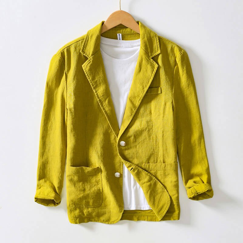 Portofino Classic Linen Blazer - York Miller