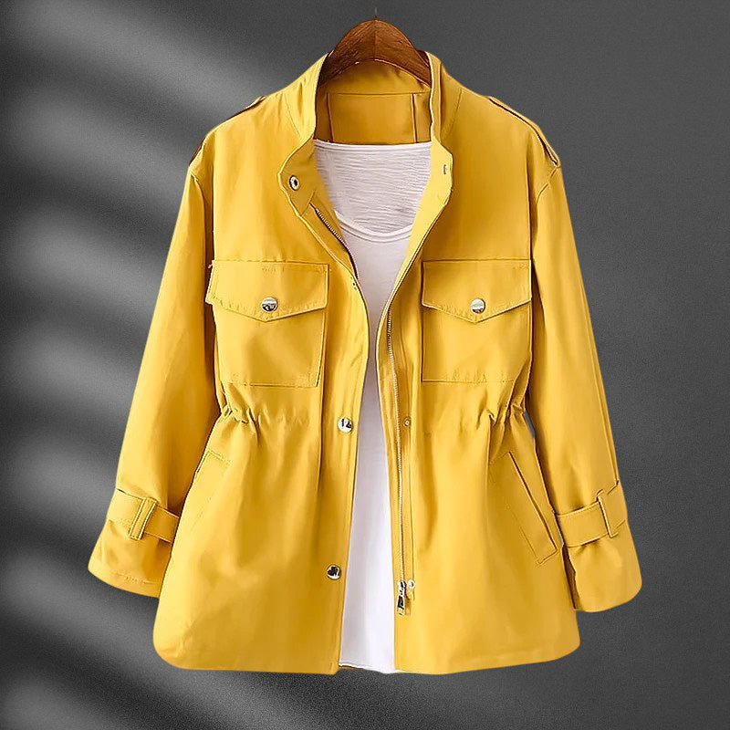 Hannah Waist Slimming Windbreaker - York Miller