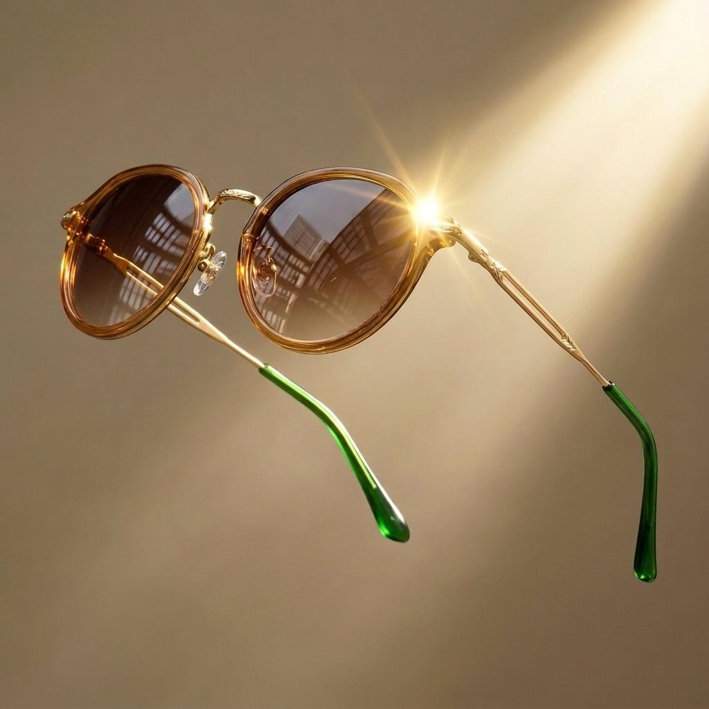Ellis Round Retro Shades - York Miller