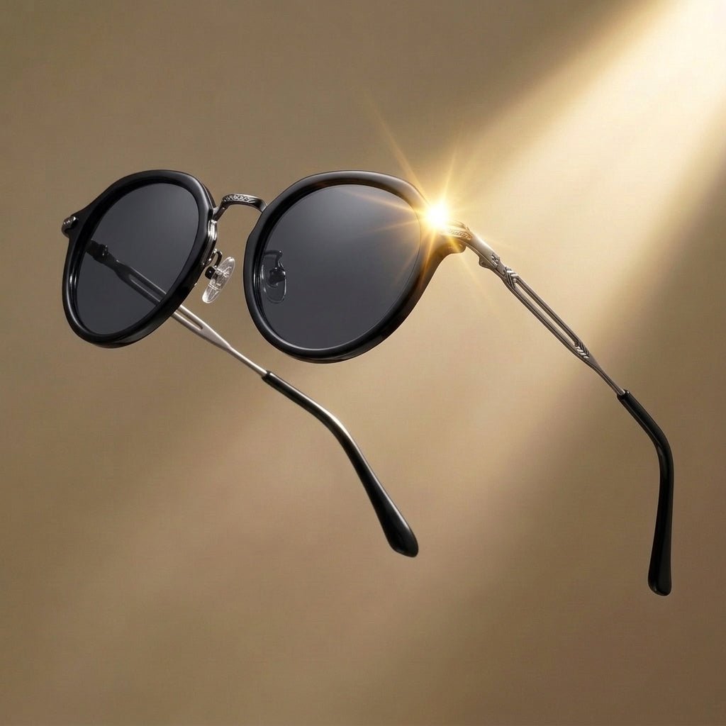 Ellis Round Retro Shades - York Miller