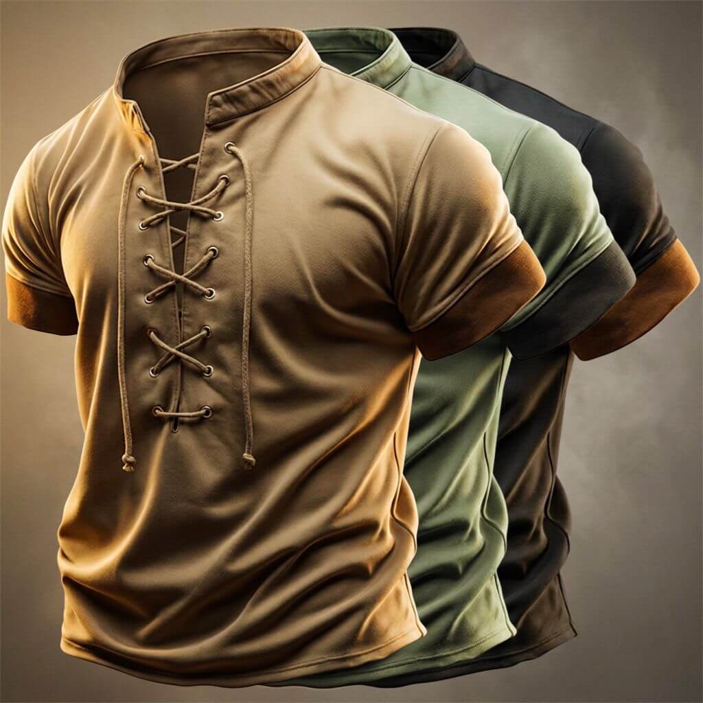 Troy Prestige Lace-Up Shirt
