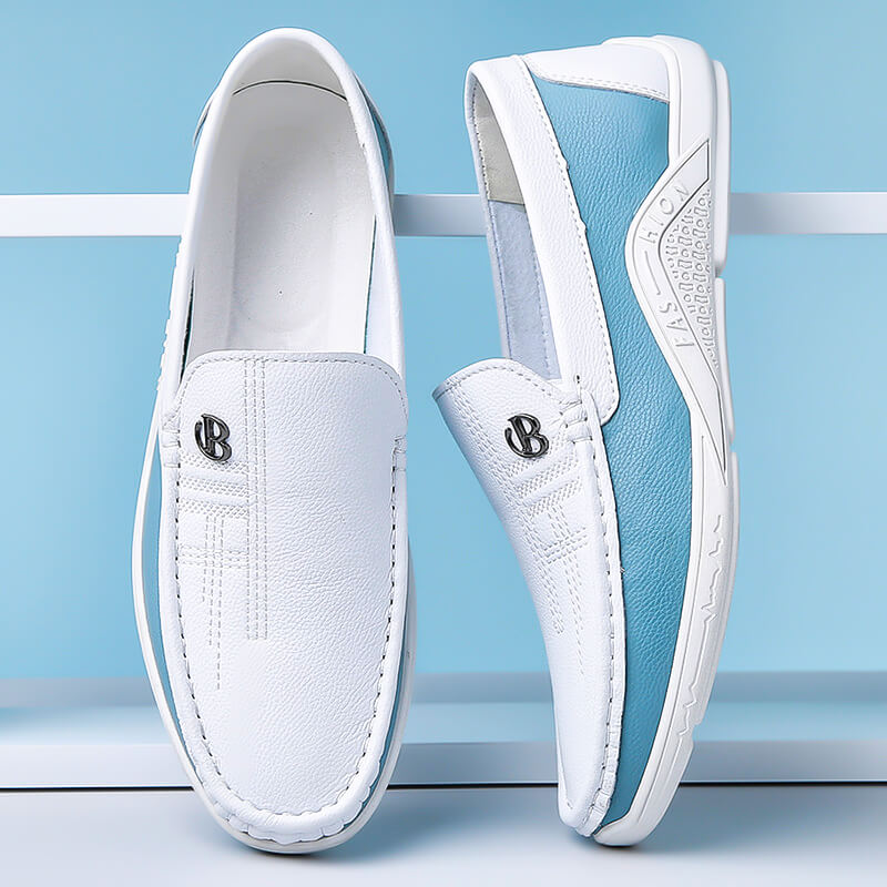 Beverly Hills Leather Loafers