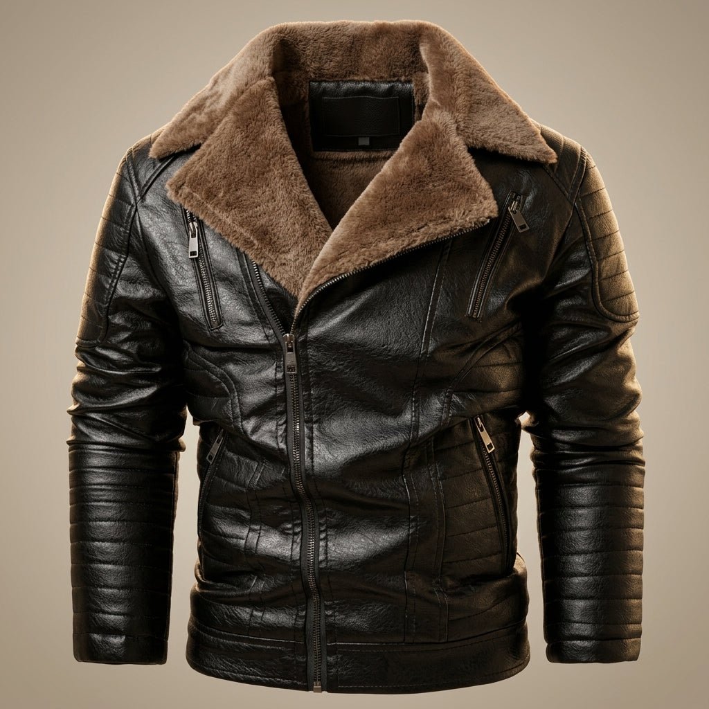 Niccolo Fur Leather Jacket - York Miller