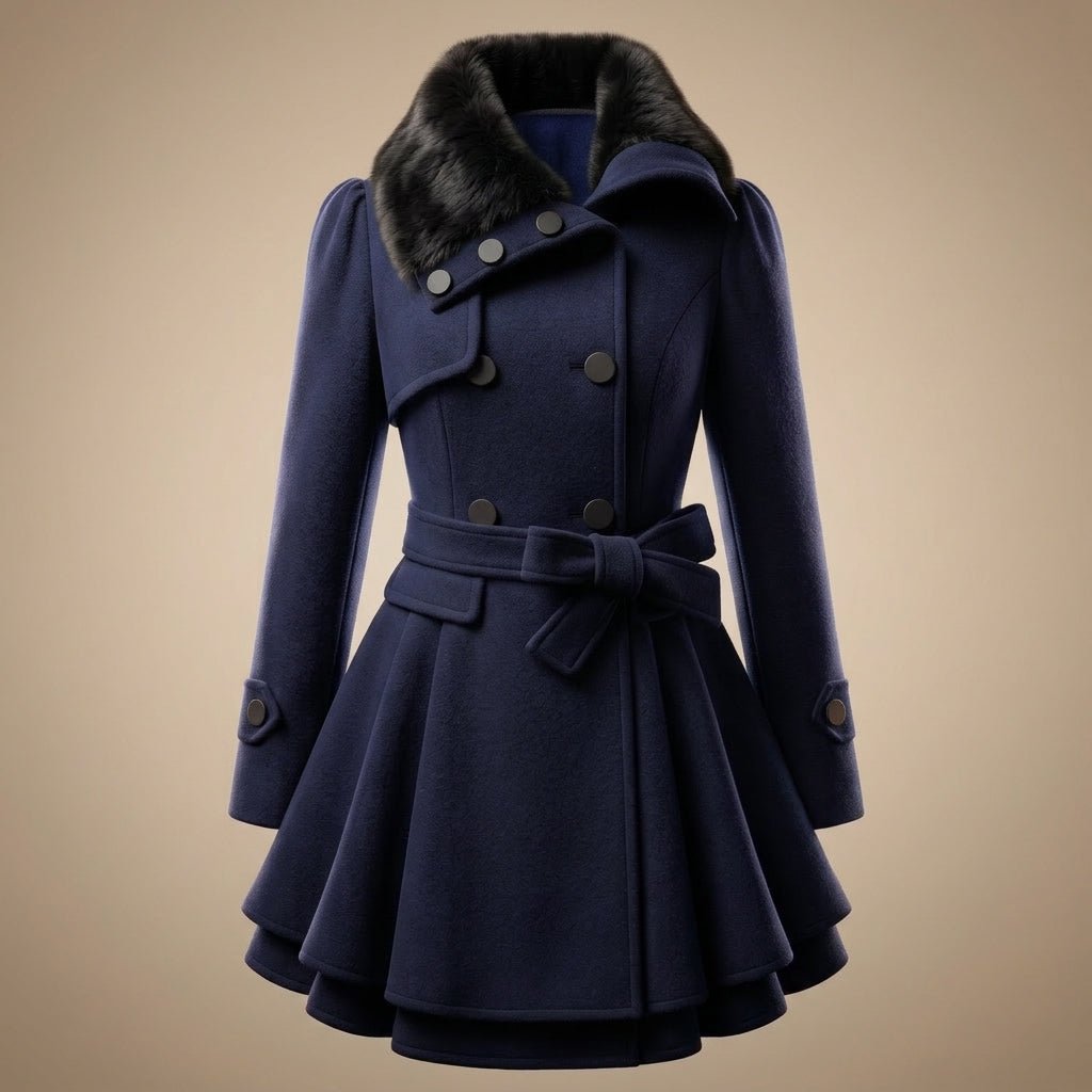 Selena Couture Wool Coat - York Miller