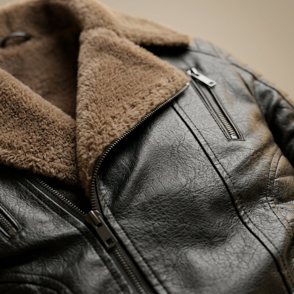 Niccolo Fur Leather Jacket - York Miller