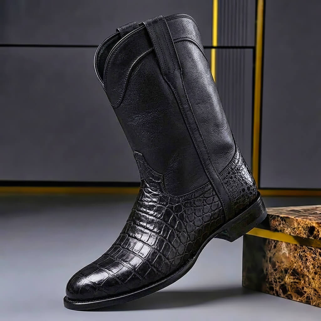 Darrell Vintage Leather Boots