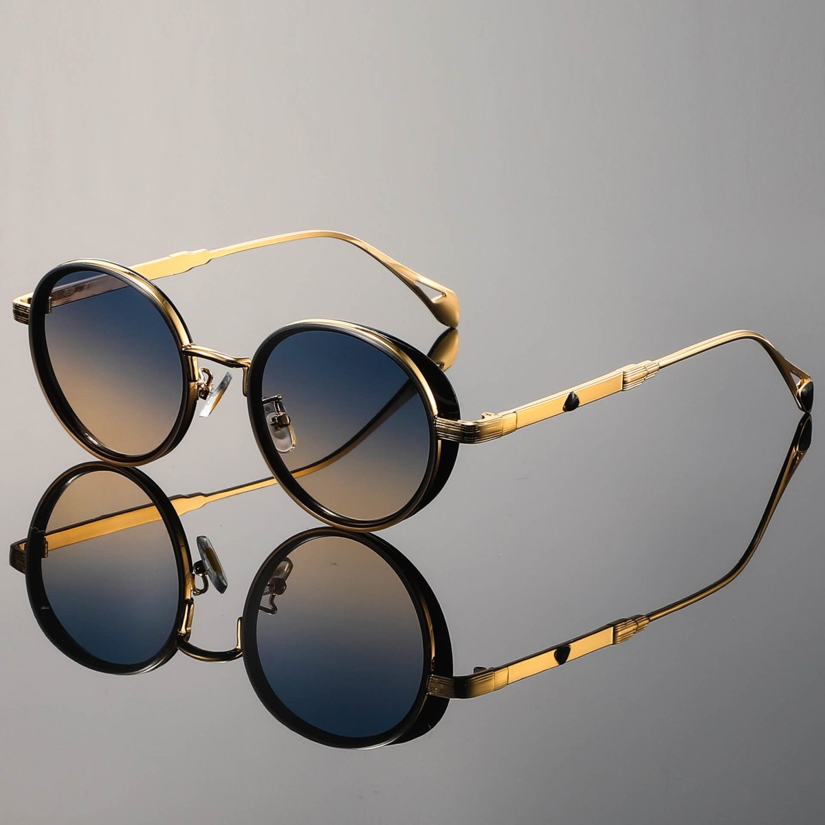Carter Round Retro Shades - York Miller