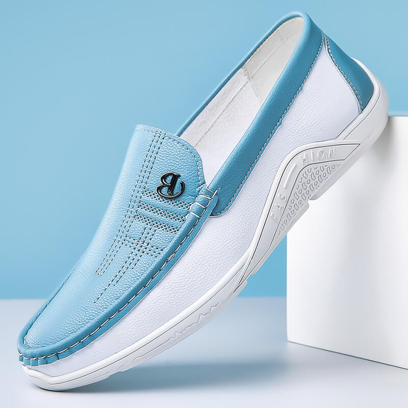 Beverly Hills Leather Loafers