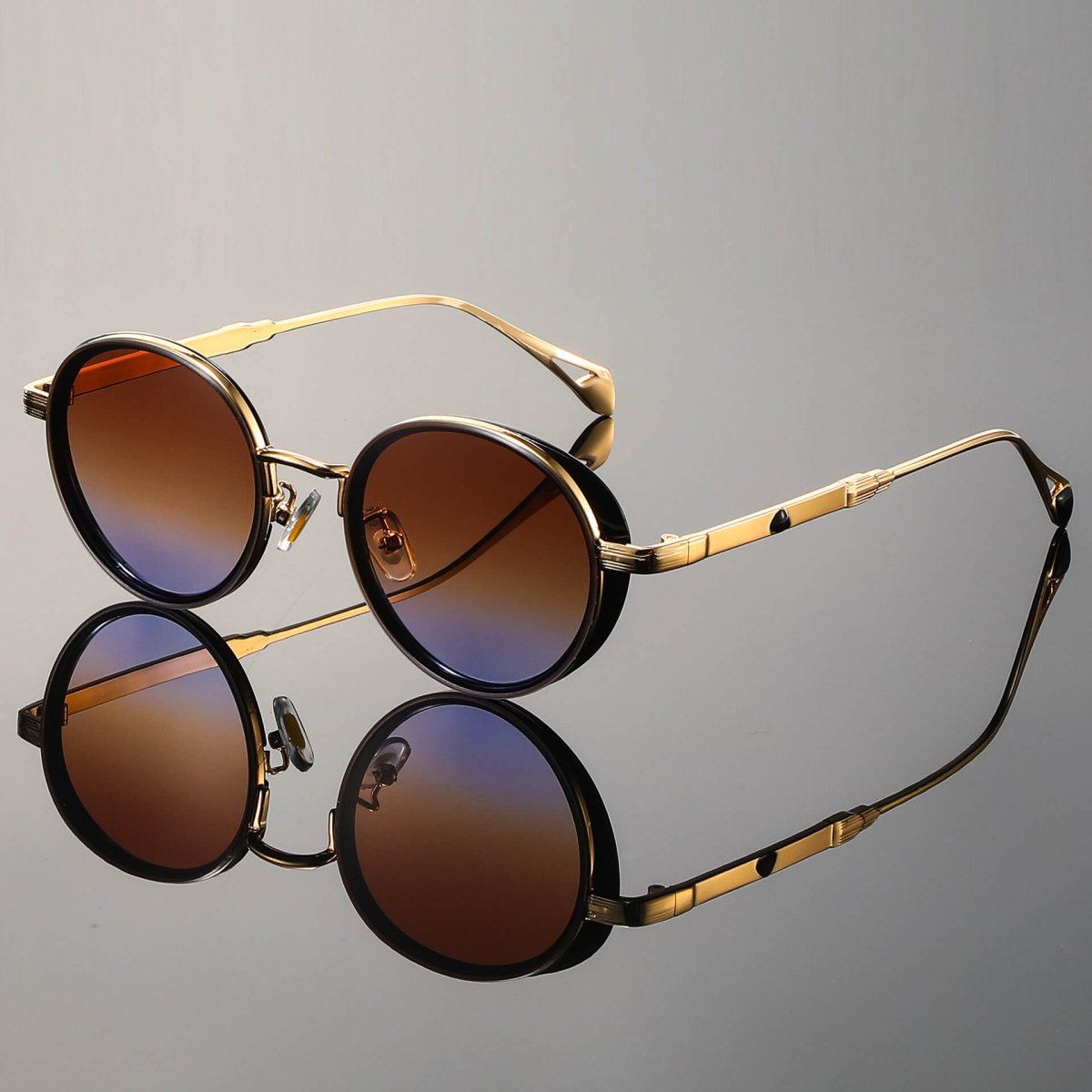 Carter Round Retro Shades - York Miller