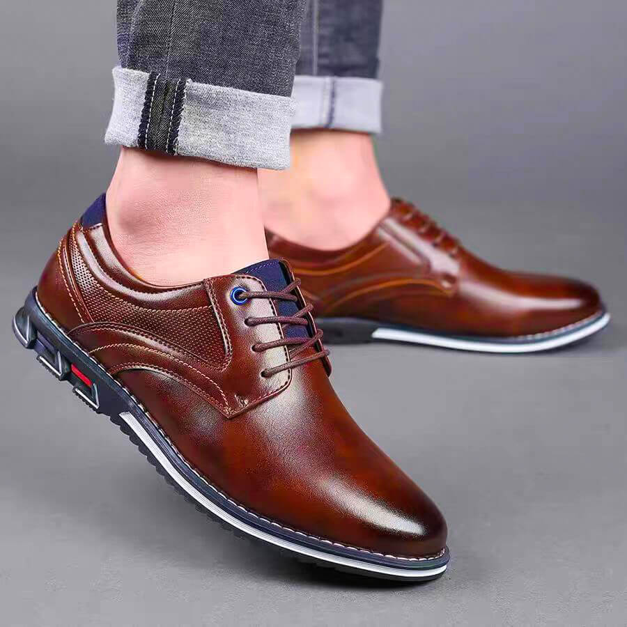 Lucciano Santi Leather Shoes
