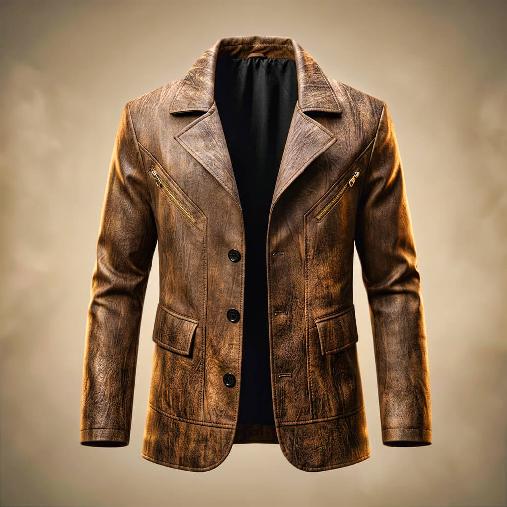 Carrollton Legacy Leather Blazer