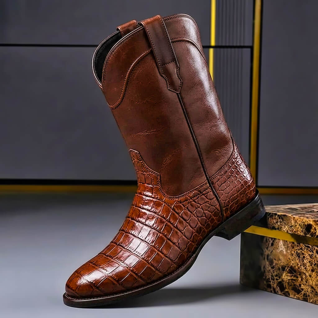 Darrell Vintage Leather Boots