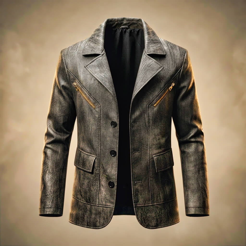 Carrollton Legacy Leather Blazer