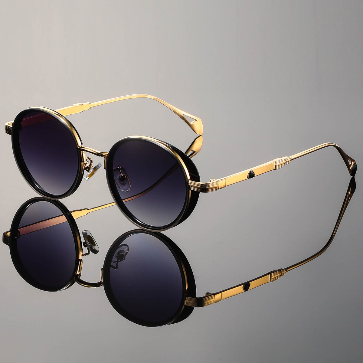 Carter Round Retro Shades - York Miller