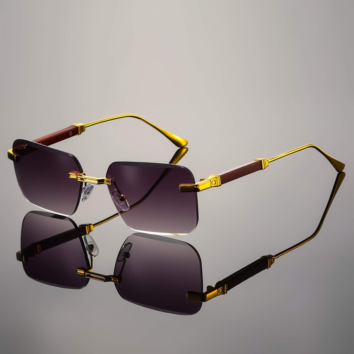Bruno Valenci Rimless Shades - York Miller
