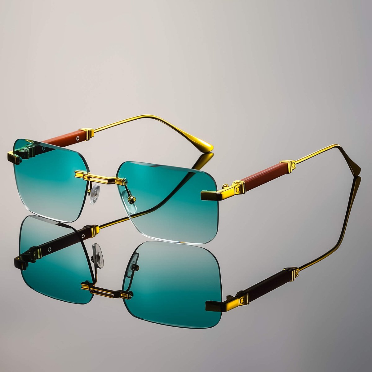 Bruno Valenci Rimless Shades - York Miller