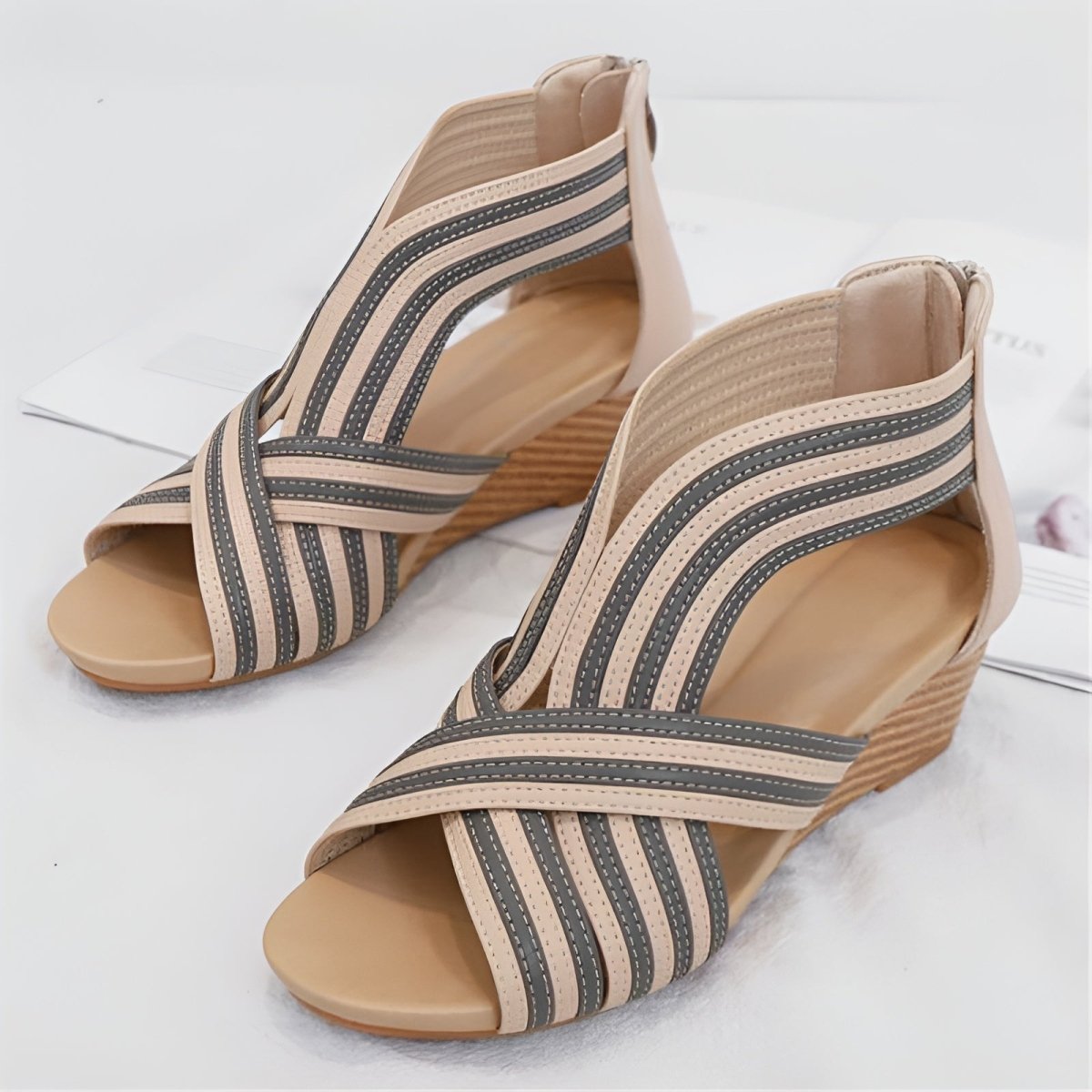 Ribbon Harmony Heels - York Miller
