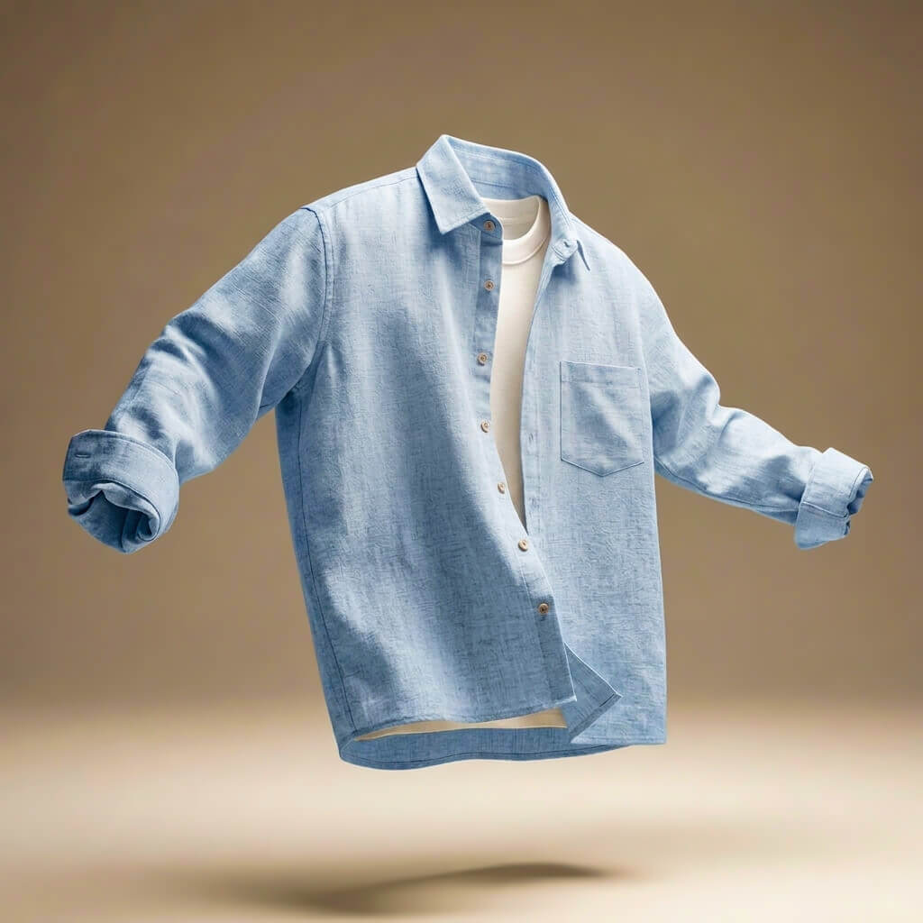 Mike Prestige Cotton Linen Shirt