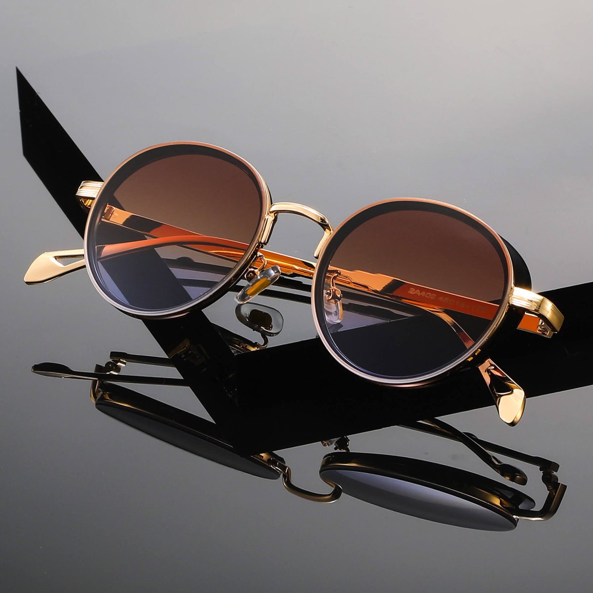 Carter Round Retro Shades - York Miller