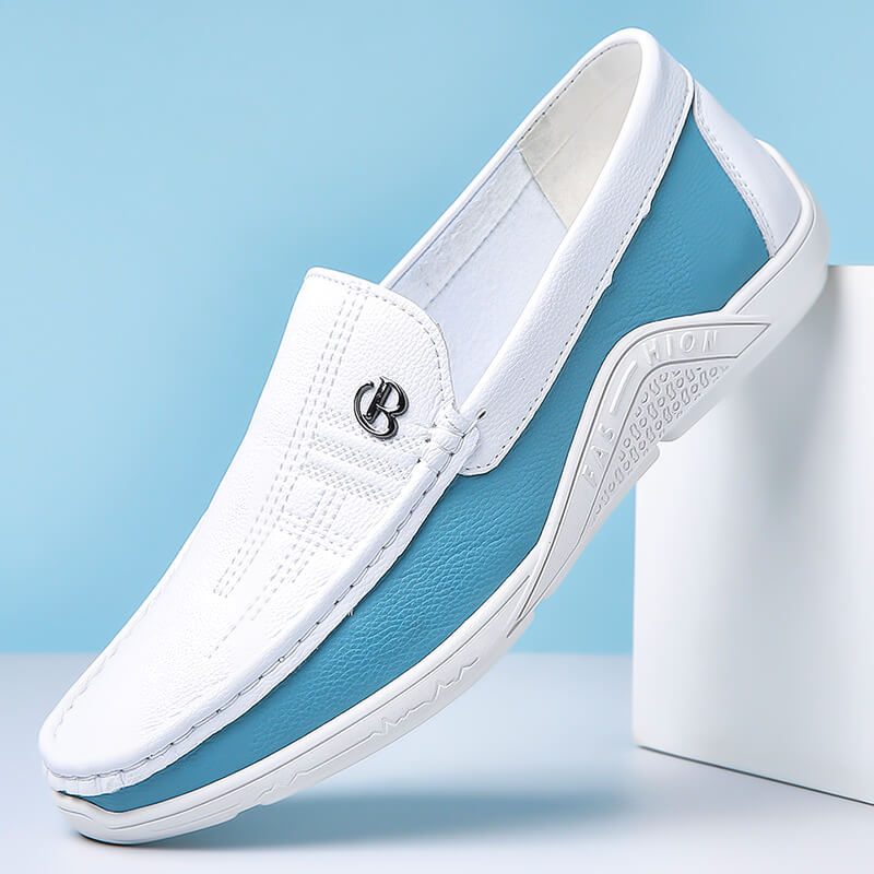 Beverly Hills Leather Loafers