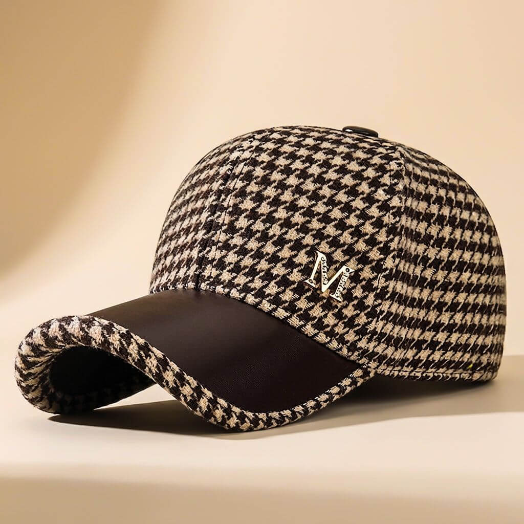Miller Wool Houndstooth Cap