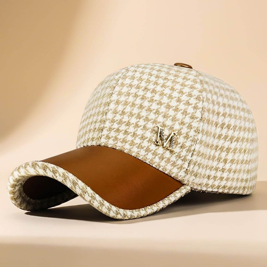 Miller Wool Houndstooth Cap