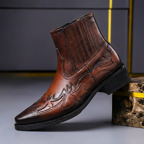 靴 Hawkins 6 Inch Dress Boots Hawkins Genuine Leather Boots