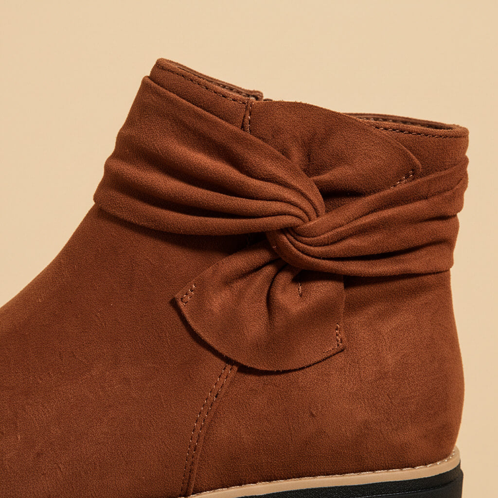 Penelope Suede Bow Boots