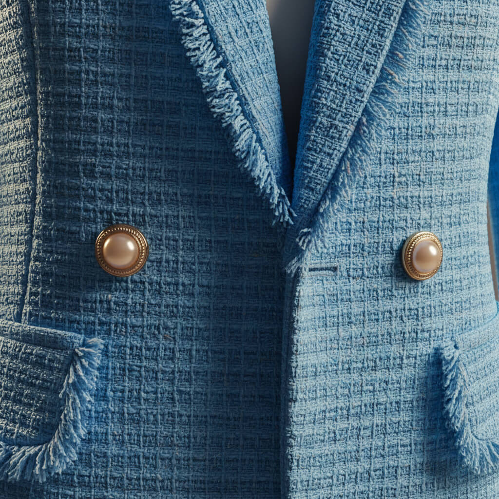 Avery Couture Boucle Blazer