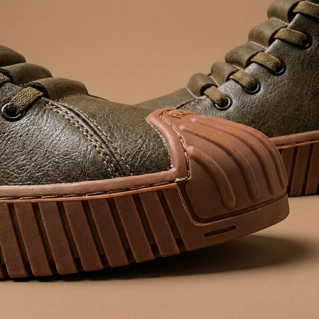 Lawrence High-Top Leather Sneakers