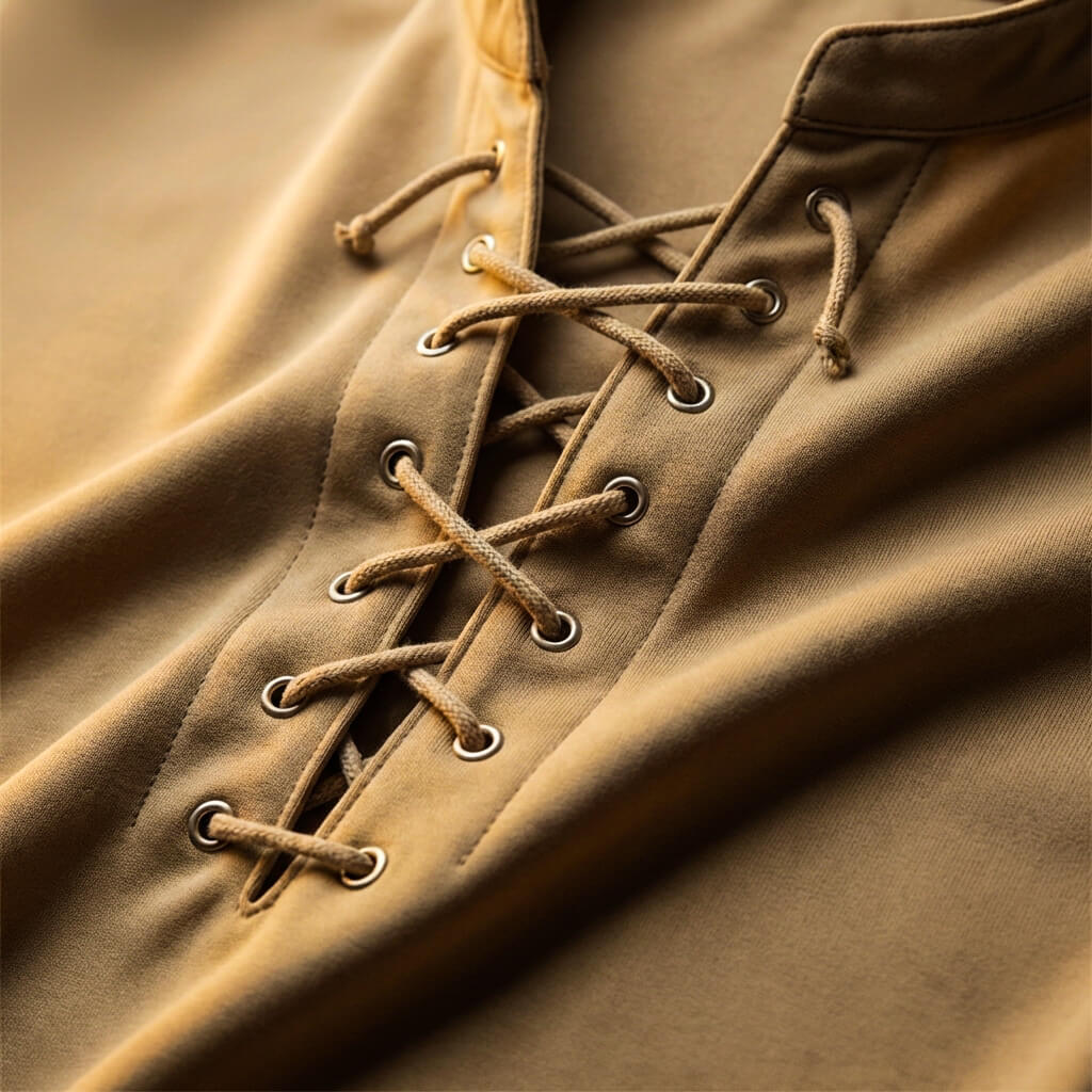 Troy Prestige Lace-Up Shirt