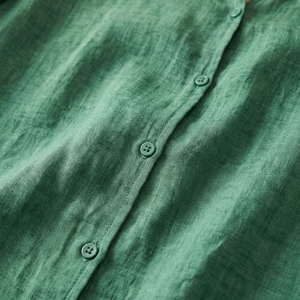 Clara Cotton-Linen Blouse