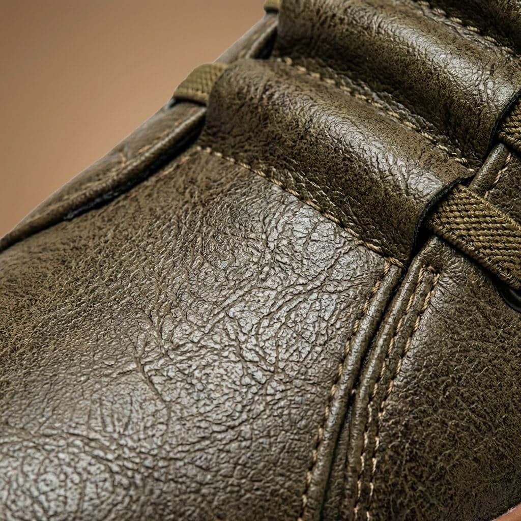 Lawrence High-Top Leather Sneakers
