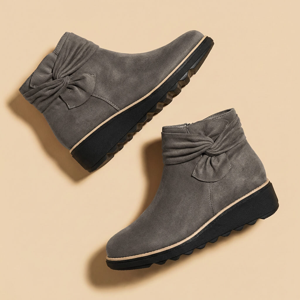 Penelope Suede Bow Boots