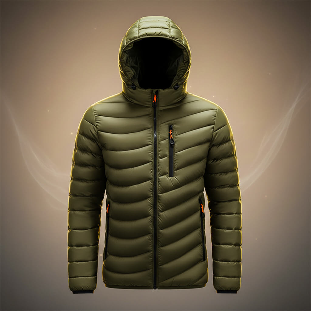 Eliot Quilted Hooded Jacket