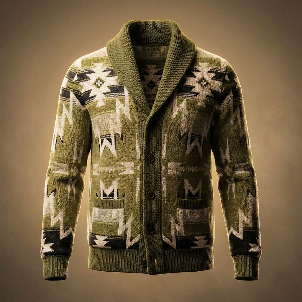Rhodes Knit Wool Cardigan